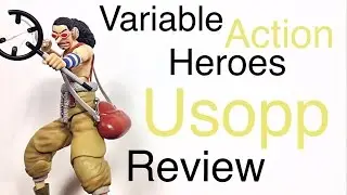 Megahouse Variable Action Heroes One Piece USOPP Action Figure Review Toy Review