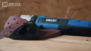 Sanding with a multi-tool