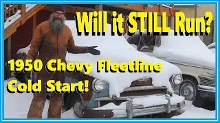 1950 Chevy Fleetline: Sitting for Years... Will it Start? Let's Try it!