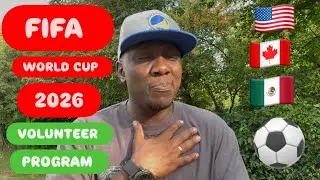 FIFA WORLD CUP 2026 VOLUNTEER PROGRAM 