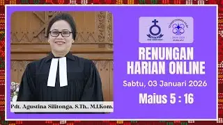 Renungan Harian Online HKBP Duren Sawit 03 Januari 2026