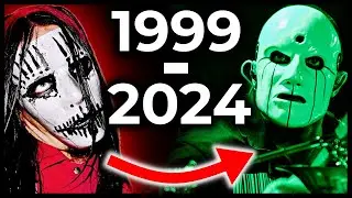 Сравнение масок Slipknot 2024 и 1999 годов