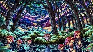 Celestial Grove &ndash; Psychedelic Forest Dreamscape | Music to Relax & Focus