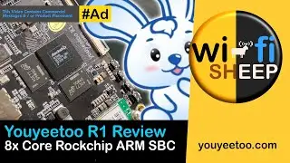 #youyeetoo #R1 Review  WI-Fi, NFC #Rockchip 8CORE #ARM