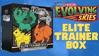 EVOLVING SKIES ELITE TRAINER BOX OPENING | 1K POKEMON GIVEAWAY RESULTS!
