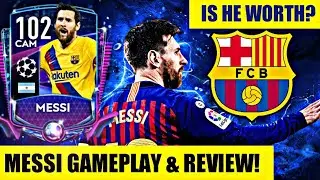 FIFA MOBILE UCL MESSI GAMEPLAY & REVIEW! WORTH? UCL MESSI | MESS 102 CAM REVIEW | FIFA MOBILE 20