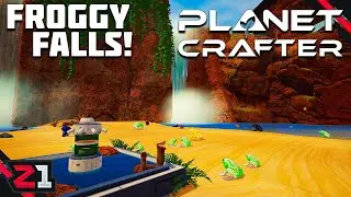 Froggy Falls And Butterfly Bay ! The Planet Crafter [E28]