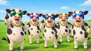 FUNNY COW DANCE 🐄| COW SONG  _ COW VIDEOS | DANCING COW | ANIMAL SOUND