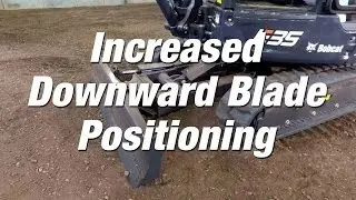 R-Series Excavators: Increased Angle Blade Positioning