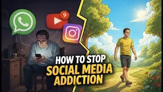 How to stop doom scrolling(Social media detox protocol).Stop wasting your life.