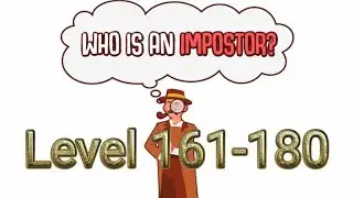 Who Is Imposter Puzzle Game | Level 161 to 190 | Walkthrough | Among Us | #shorts