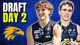 AFL Draft Day 2: Five NEW West Coast Eagles!
