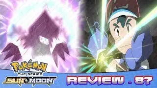 Necrozma Arrives In Alola! Lunala! Gladion Returns! | Pokemon Sun And Moon Anime Episode 87 Review