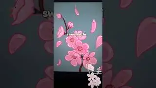 Cherry Blossom #drawing #tiktokvideo #cutedrawing #cherryblossom #illustration #digitalart