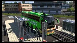 Mercedes Benz Travego 16 SHD FlixBus Passenger Mod | Euro Truck Simulator 2