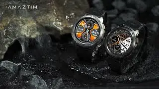 AMAZTIM T3 Smart Watch 60 Days Extra Long Battery