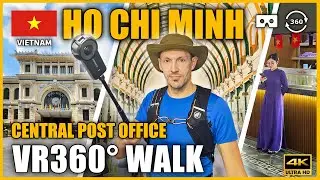 Главпочтамт Сайгона 🇻🇳 – Виртуальный тур VR 360° по историческому зданию