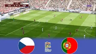 Czech Republic vs Portugal - UEFA Nations League 2022/23 - Pes 2021 Patch 2023