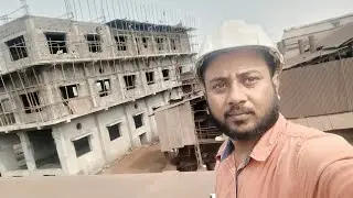 DRI MCC G+3 Top Slab Shuttering and Beam Bar Binding Civil Work