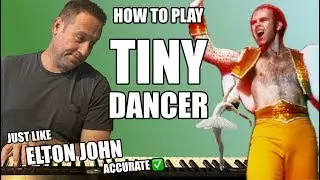 Play Piano Chord Patterns Like Elton John - Easy Lesson - Learn To Play With Shawn's New Method