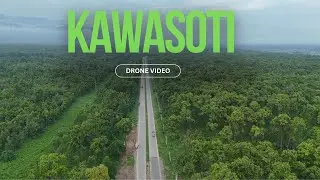 Stunning Aerial Views of Kawasoti After Rainfall | Drone Footage