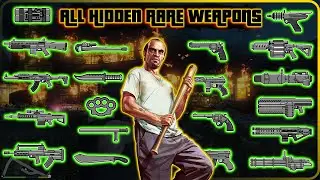 GTA 5 - All Secret and Rare Weapon Locations (Rail Gun, Up-n Atomizer & more)
