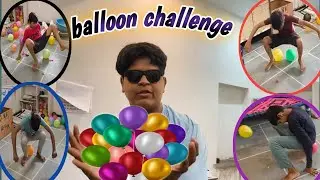 Balloon challenge part 2#challenge #part2 #trending #vlog #279 #day #complete 