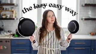 A PRACTICAL Guide to Cast Iron (cleaning + seasoning)