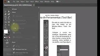 A Barra de Ferramentas do Illustrator
