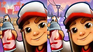 Subway Surfers : Hollywood 2026 🆚 Winter Xtreme 2026 Map Comparison 