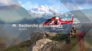 Microsoft Flight Simulator 2024 Recherche et sauvetage h&eacute;licopt&egrave;re 4k60 fps