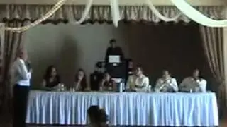 Professor Weirdo at my wedding