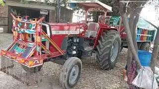 Ats tractor and MF 385 4wd