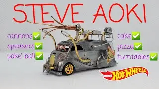 Steve Aoki Custom Steampunk Hot wheels