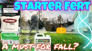 Should I Use Starter Fertilizer This Fall Or Not?