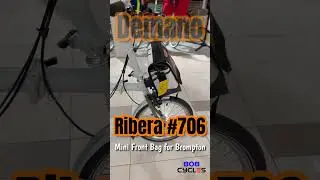 Demano Ribera (#706) Mini Front Bag for Brompton
