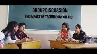 Group Discussion on THE IMPACT OF TECHNOLOGY ON JOB  2021