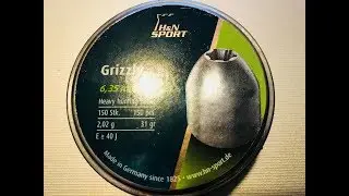 H&N Grizzly .25 Clay Test