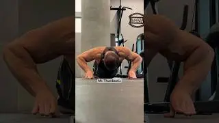 Mr. Thumbastic 👍🏽 #thumb #pushups #fitnessmotivation #fit #fyp #workout #aesthetic #mindset