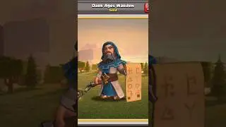 New dark ages warden skin#clashofclans#newvideo#gaming#clashofclanshighlights#youtube#esports#judo
