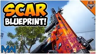 They FINALLY Got Me... Tiger's Eye SCAR Blueprint In Modern Warfare (FN Scar 17 COD MW)