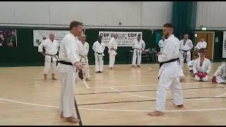 Slow kick drill to work the kicking muscles