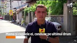 Mama care s-a aruncat în fața trenului împreună cu cei trei copii ai săi, condusă pe ultimul drum