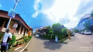 Secret mystery zigzagging staircase in the streets of Goa, Rainbow Streets of Goa 🏠✨ 