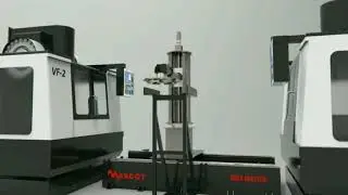 cnc machine automation project (pick & place application)