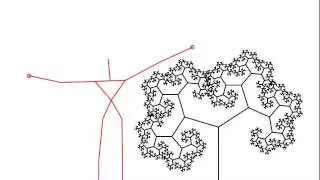 Dancing with a Fractal Tree