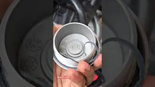 Royal enfield worst service of Himalayan 450 😭 Full of paste 🤮#royalenfield #re #automobile #bike