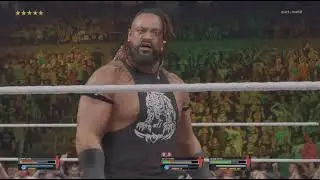 WWE 2K25 - Jey Uso vs Jimmy Uso vs Rikishi vs Solo Sikoa vs Jacob Fatu