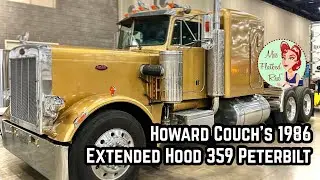 Howard Couch&rsquo;s 1986 Extended Hood 359 Peterbilt Truck Tour