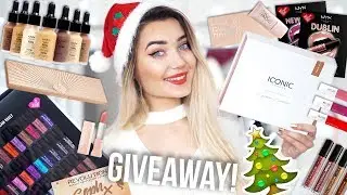 HUGE CHRISTMAS MAKEUP GIVEAWAY 2017!!! GIFT IDEAS! 🎄